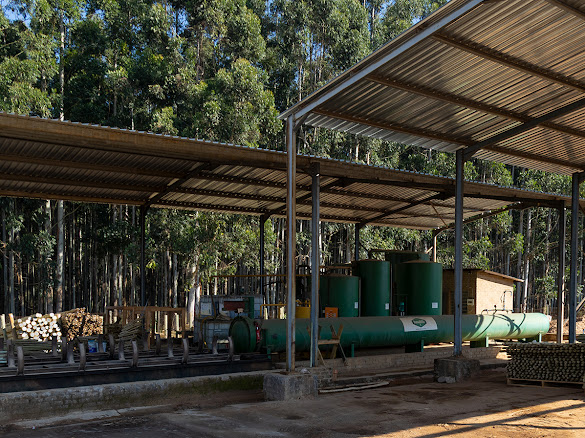 Tanalith E timber treatment plant at Timba in White River, Mpumalanga, South Africa