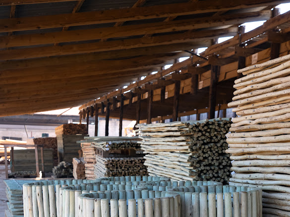 Export packing shed and inventory at Timba Exports